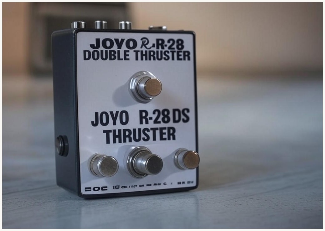 JOYO R-28 DOUBLE THRUSTER 베이스 기타 페달 하이 게인 오버드라이브 이펙트 페달 R 28 - 이미지 1