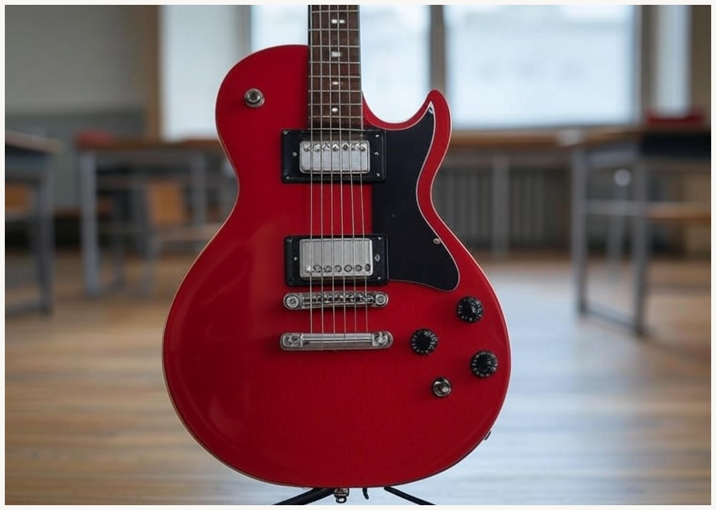 PEOZ 스마트 일렉기타 강의 무료, Pop Red, TR2, 1개