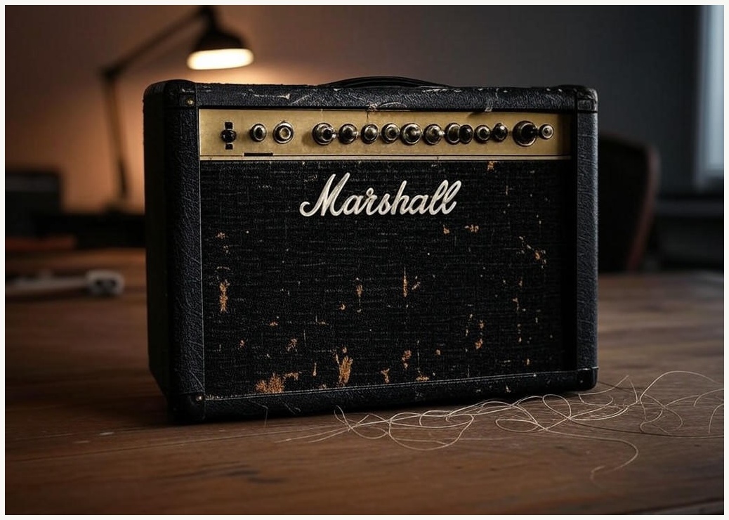 마샬 앰프 Marshall MG10 기타 연습용 앰프 사용감 있음, 1개