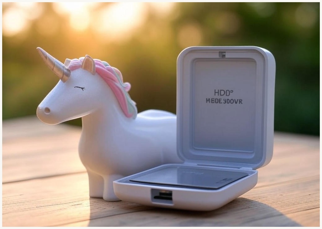 유니콘 USB3.1 C to A 유무선 3.5인치 외장하드 슬라이드 조립 케이스 HDD-500V - 이미지 1